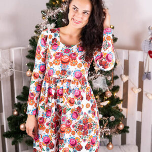 Floral dress size S