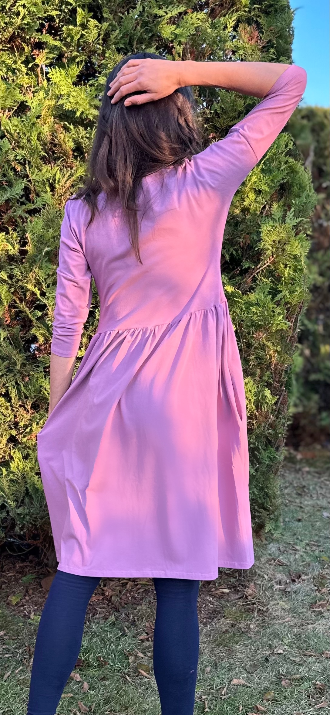 Colorio Organics pink dress size S - Image 2