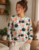 Floral Sweatshirt size M